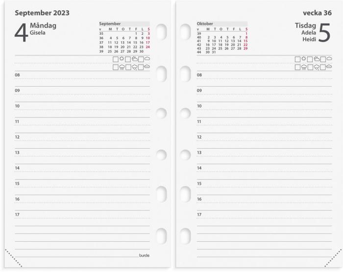 Compact kalendersats Lilla Agendan 2023