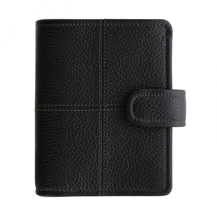 Filofax Classic Stitch Pocket Svart