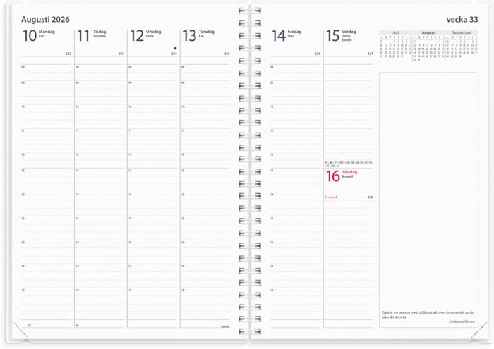 Kalender Business A5 4i1 2027