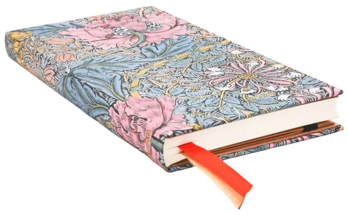 Kalender Paperblanks Morris Pink Slim Horizontal 2026