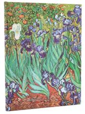Kalender Paperblanks 18-months Ultra Van Gogh´s Irises Vertical 2026