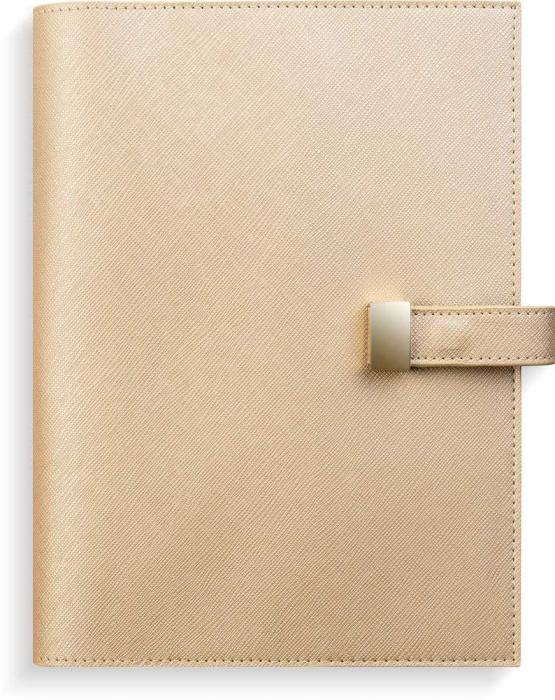 Omslag beige Konstläder Tora