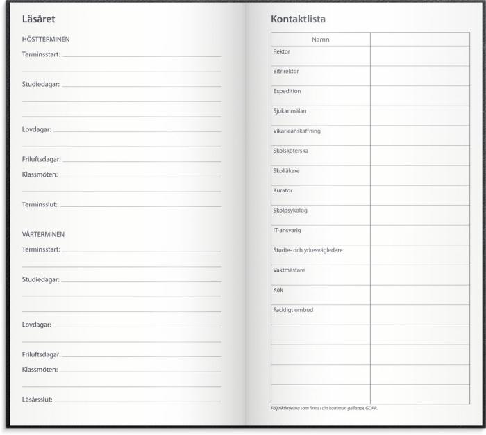 Lilla lärarkalendern 2022-2023