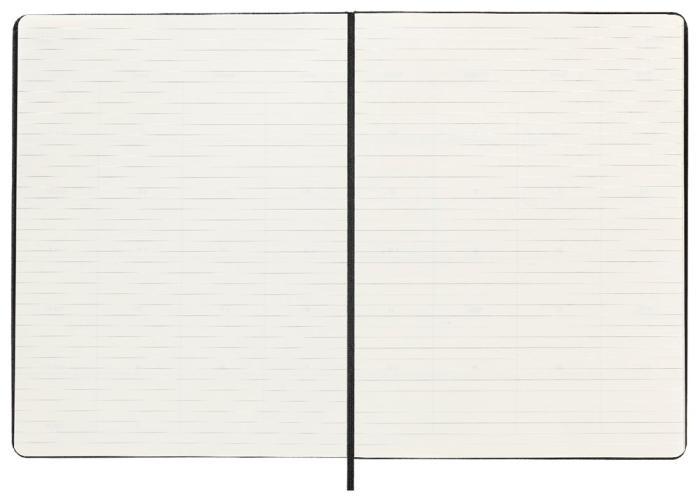 Moleskine Monthly Notebook svart hard XL 2023