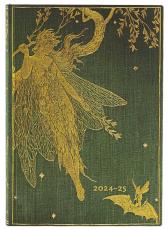 Kalender Paperblanks 18-months Midi Horizontal Olive Fairy