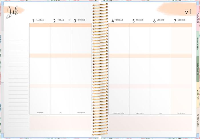 Life Organizer blå 2021