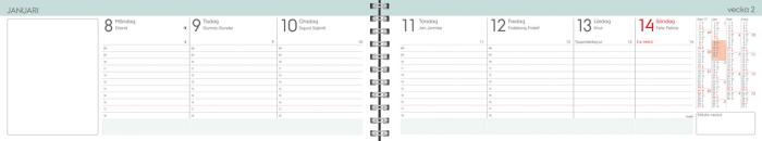 Stor plankalender Trend 2021
