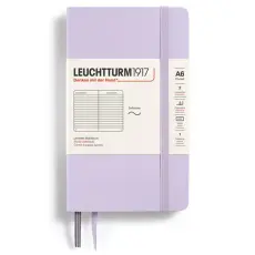 Anteckningsbok Leuchtturm1917 Soft A6 Lilac Ruled