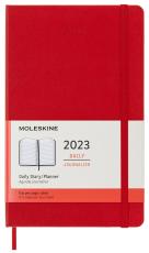 Moleskine Moleskine Daily Red Hard Large 2023 - Kalenderkungen.se