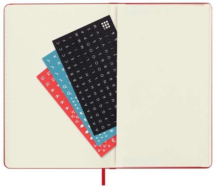 Moleskine Moleskine Daily Red Hard Large 2023 - Kalenderkungen.se