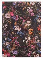 Kalender Paperblanks Midi Daily Floralia 2024