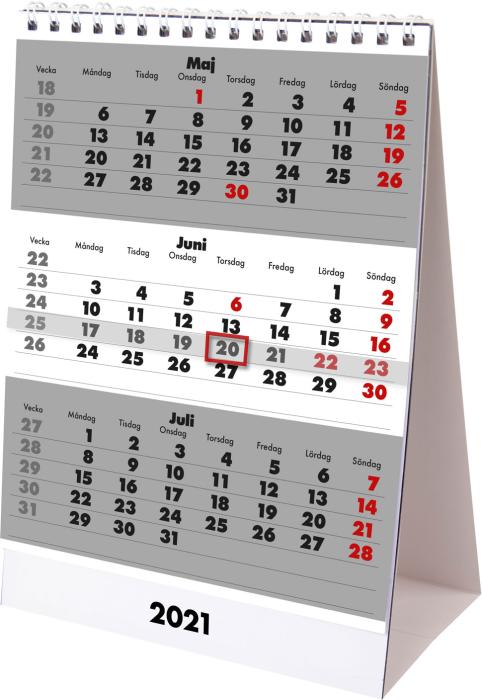Burde Bordskalender Triplaner 2021