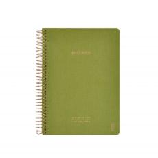 Premium Notebook A5 Olive Green