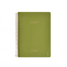 Premium Notebook A5 Olive Green