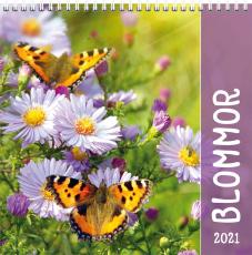 Väggkalender Blommor 2021