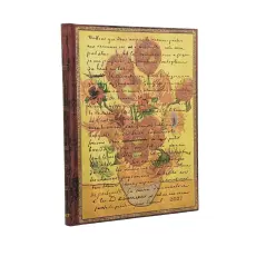 Kalender Paperblanks Ultra Horizontal Van Gogh, Sunflowers 2027