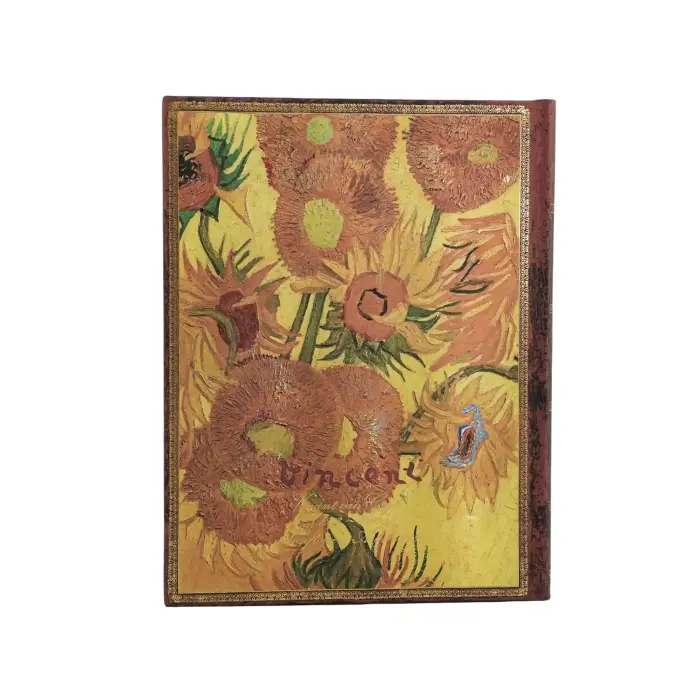 Kalender Paperblanks Ultra Horizontal Van Gogh, Sunflowers 2027
