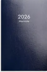 Maxinote blå kartong 2026