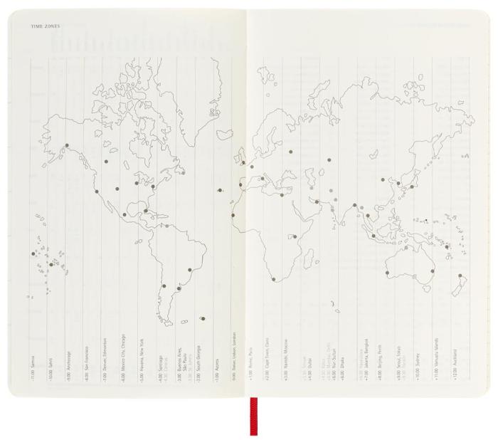 Moleskine Daily Red Soft Large 2023