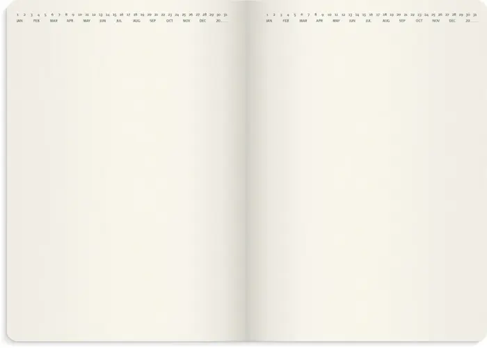 Kalender Agency Forma Deluxe brun 2027