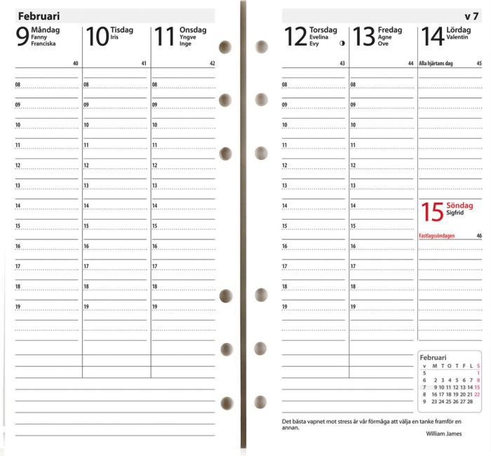 Regent kalendersats Interplano XL 2021
