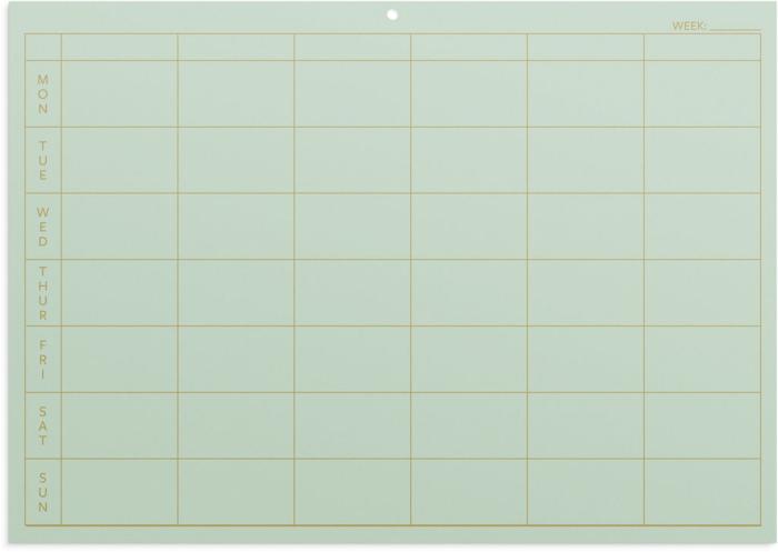 Week Planner odaterad Color