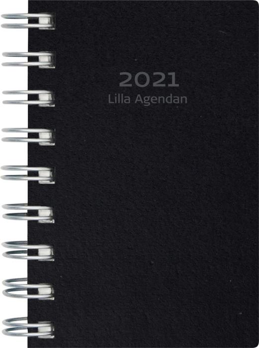 Lilla Agendan svart miljökartong 2021