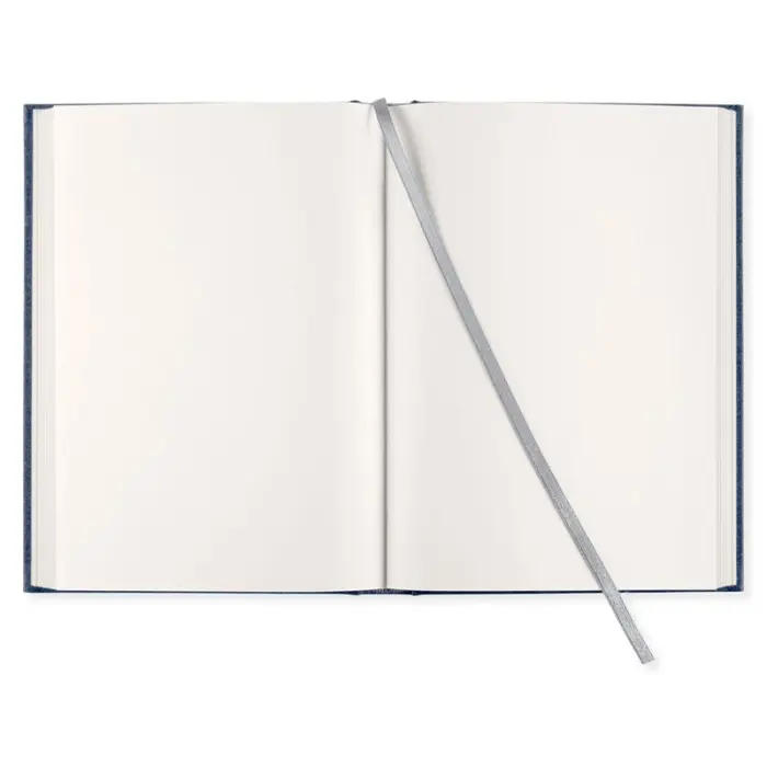 Olinjerad Blank Book A5 256 sidor Dark Denim