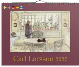 V&auml;ggkalender Carl Larsson 2027