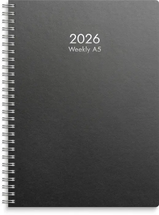 Weekly A5 kalenderrefill 2026