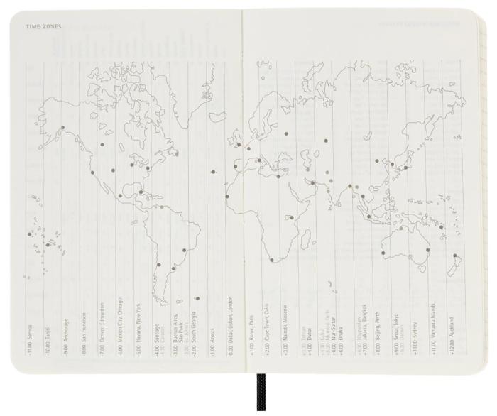 Moleskine Weekly Notebook Black soft pocket 2023
