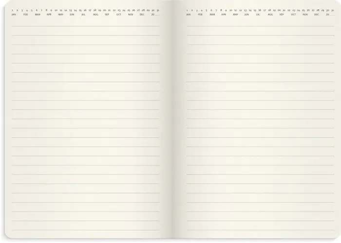 Kalender Agency Forma Deluxe brun 2027