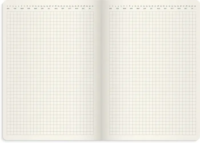 Kalender Agency Forma Deluxe brun 2027