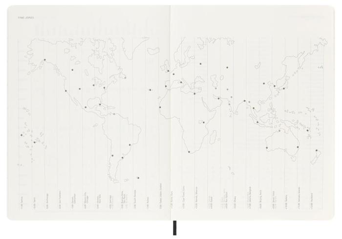 Moleskine Weekly notebook XL Soft Black 2023