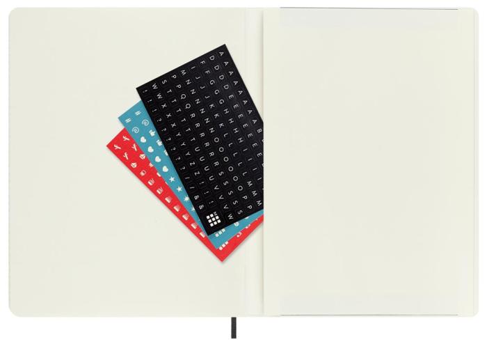 Moleskine Weekly notebook XL Soft Black 2023