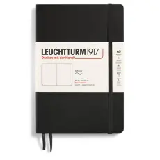 Leuchtturm Notebook A5 soft olinjerad Black