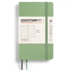 Anteckningsbok Leuchtturm1917 Soft A6 Sage dotted