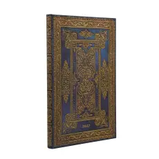 Kalender Paperblanks Maxi Horizontal Blue Luxe 2027