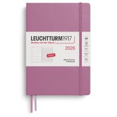Leuchtturm1917 A5 vecka/notes Dusty Rose 2026