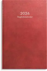 Dagbokskalender inbunden 2026