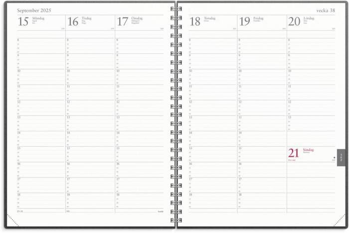 Veckojournal Eco Line 2025