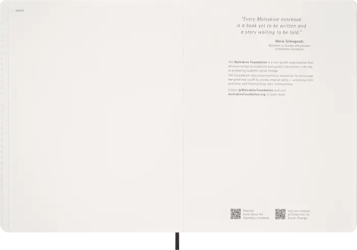 Moleskine Essential Planner Weekly Vertical XXL Svart 2027