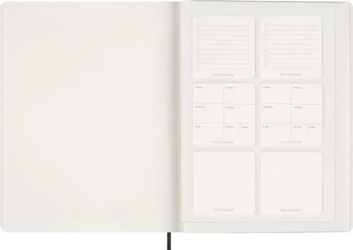 Moleskine Essential Planner Weekly Vertical XXL Svart 2027
