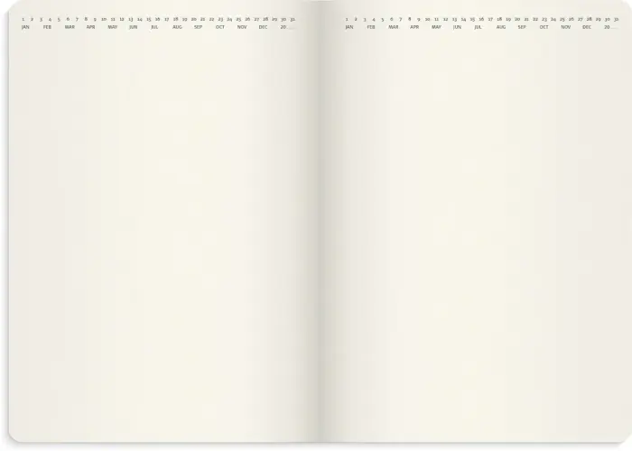 Kalender Stor Veckokalender Forma Deluxe svart 2027