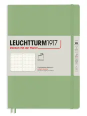 Leuchtturm Notebook B5 Soft 121s Sage Dotted