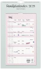 Familjekalender Pastell 2024