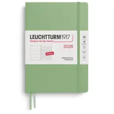 Kalender Leuchtturm1917 A5 vecka/notes Sage 2026
