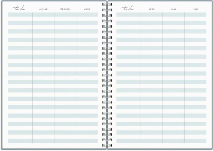 Kalender Life planner To Do 2025-2026