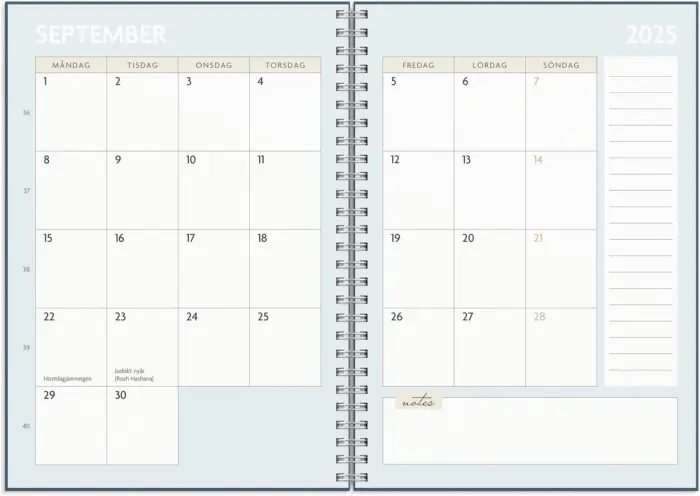 Kalender Life planner To Do 2025-2026