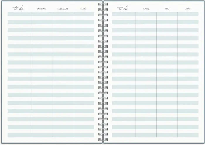 Kalender Life planner To Do 2025-2026